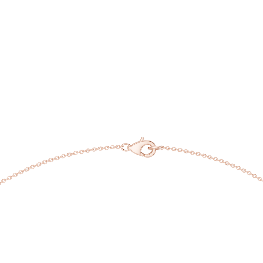 Elvarenne Round & Pear  Diamond Necklace