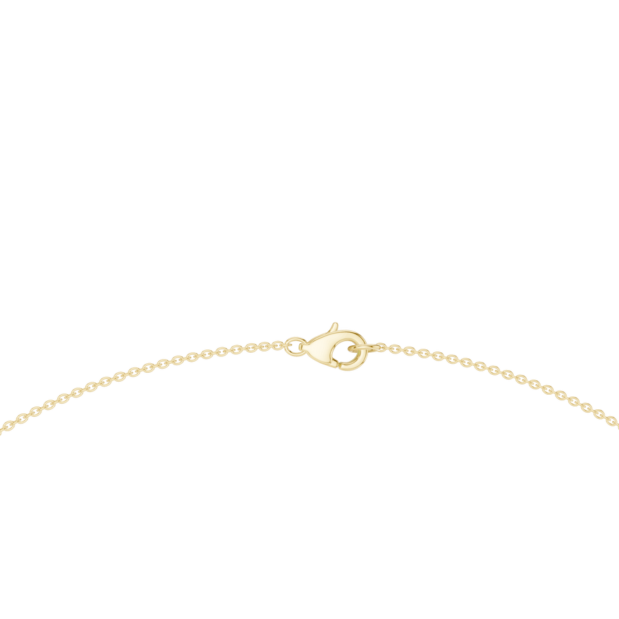 Elvarenne Round & Pear  Diamond Necklace