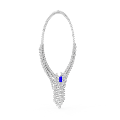 Velarienne Multi-Shape Diamond Necklace