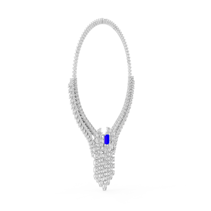 Velarienne Multi-Shape Diamond Necklace