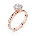 Eternal Solitaire 6.5 mm Diamond Ring
