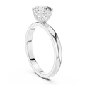 Eternal Solitaire 6.5 mm Diamond Ring