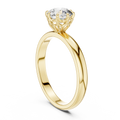 Eternal Solitaire 6.5 mm Diamond Ring