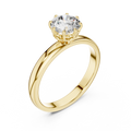 Eternal Solitaire 6.5 mm Diamond Ring