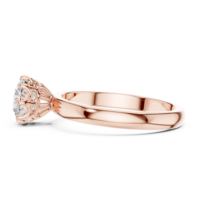 Eternal Solitaire 6.5 mm Diamond Ring