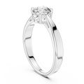 Lumière 6.5 mm Diamond Ring