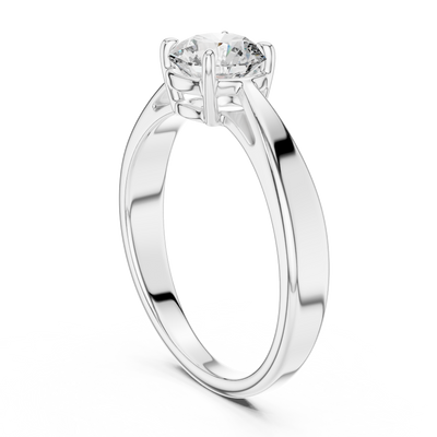 Lumière 6.5 mm Diamond Ring