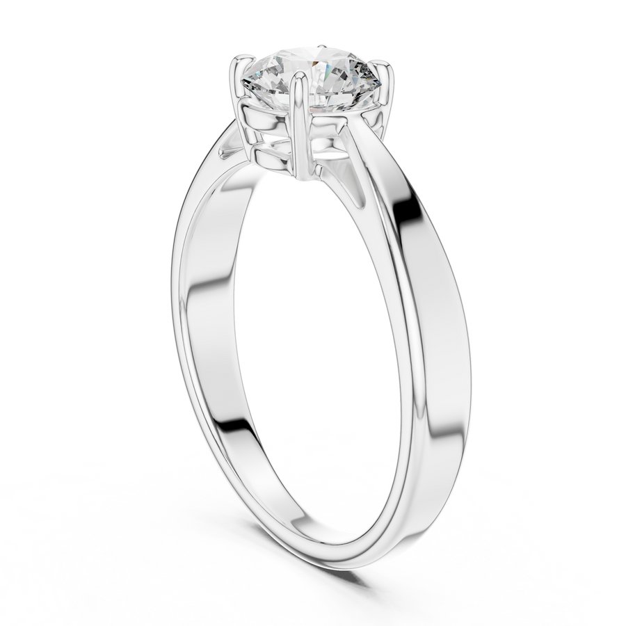 Lumière 6.5 mm Diamond Ring