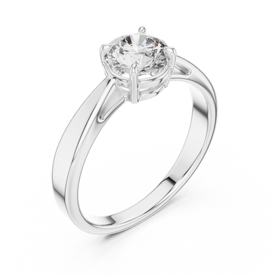 Lumière 6.5 mm Diamond Ring