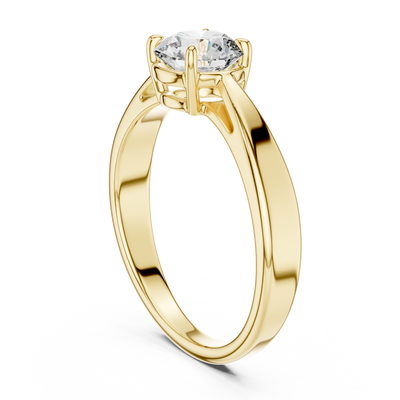 Lumière 6.5 mm Diamond Ring