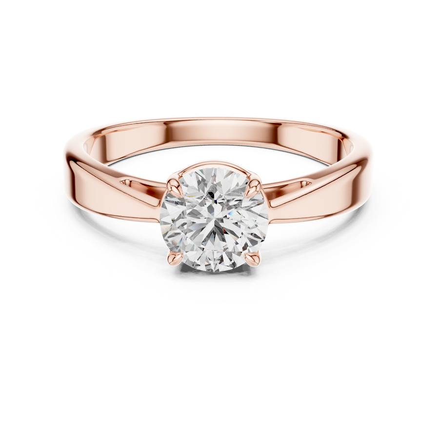 Lumière 6.5 mm Diamond Ring