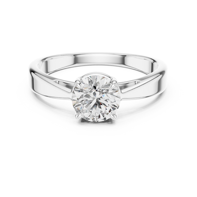 Lumière 6.5 mm Diamond Ring