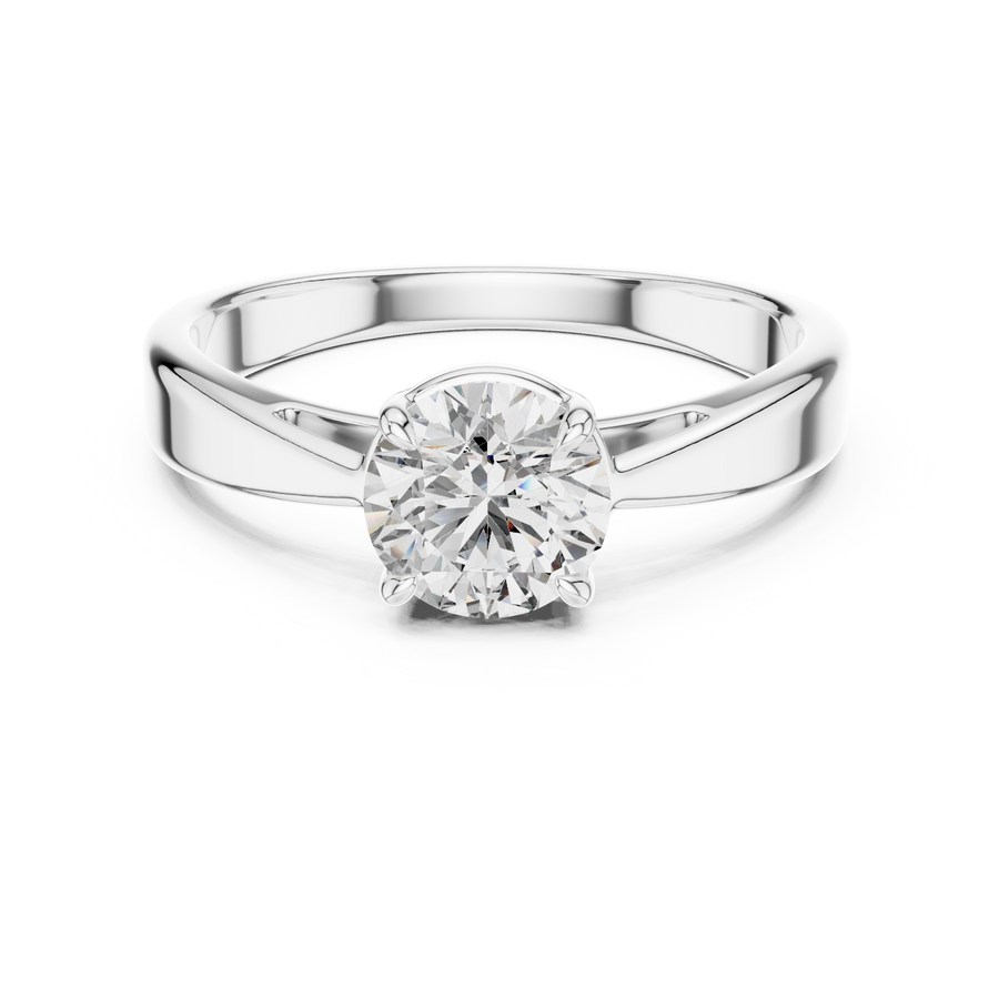 Lumière 6.5 mm Diamond Ring