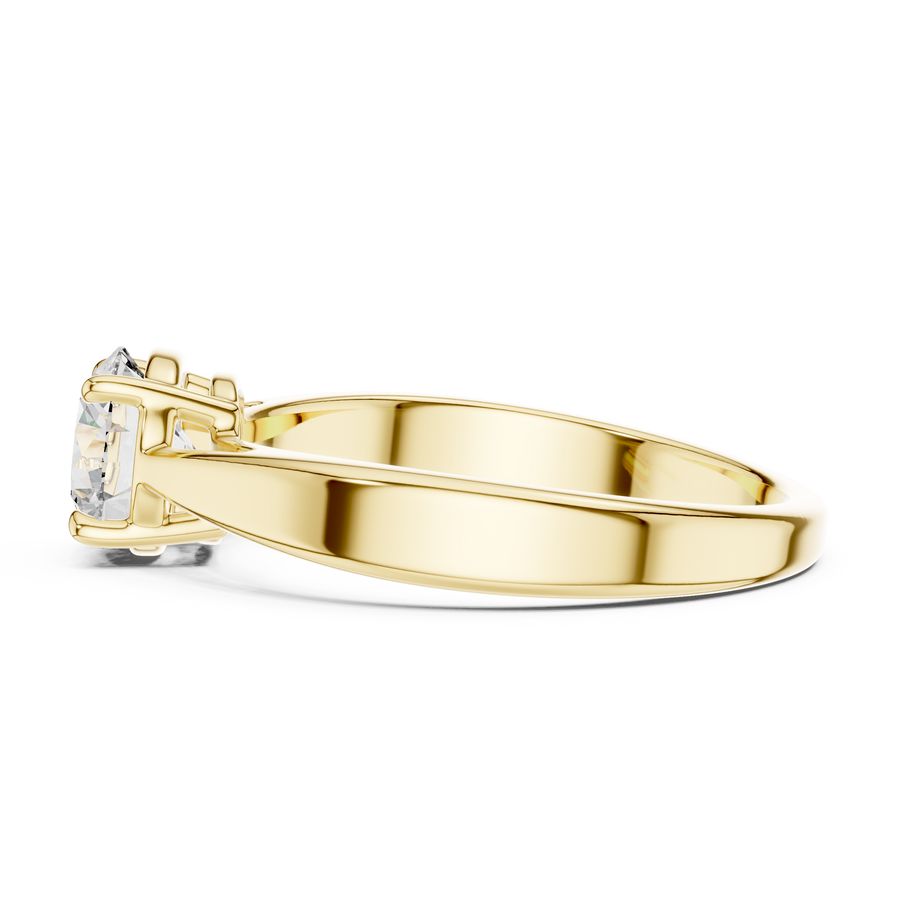 Lumière 6.5 mm Diamond Ring