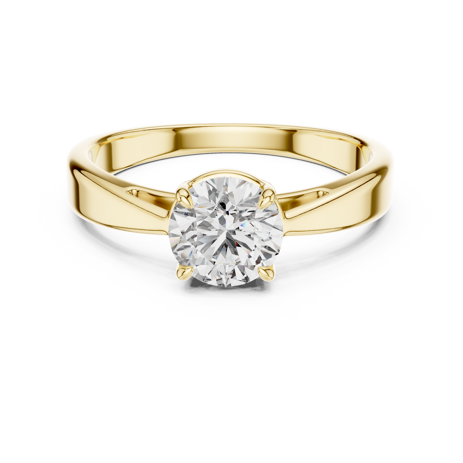 Lumière 6.5 mm Diamond Ring