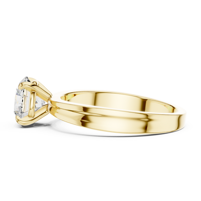 Elara 6.5 mm Diamond Solitaire Ring