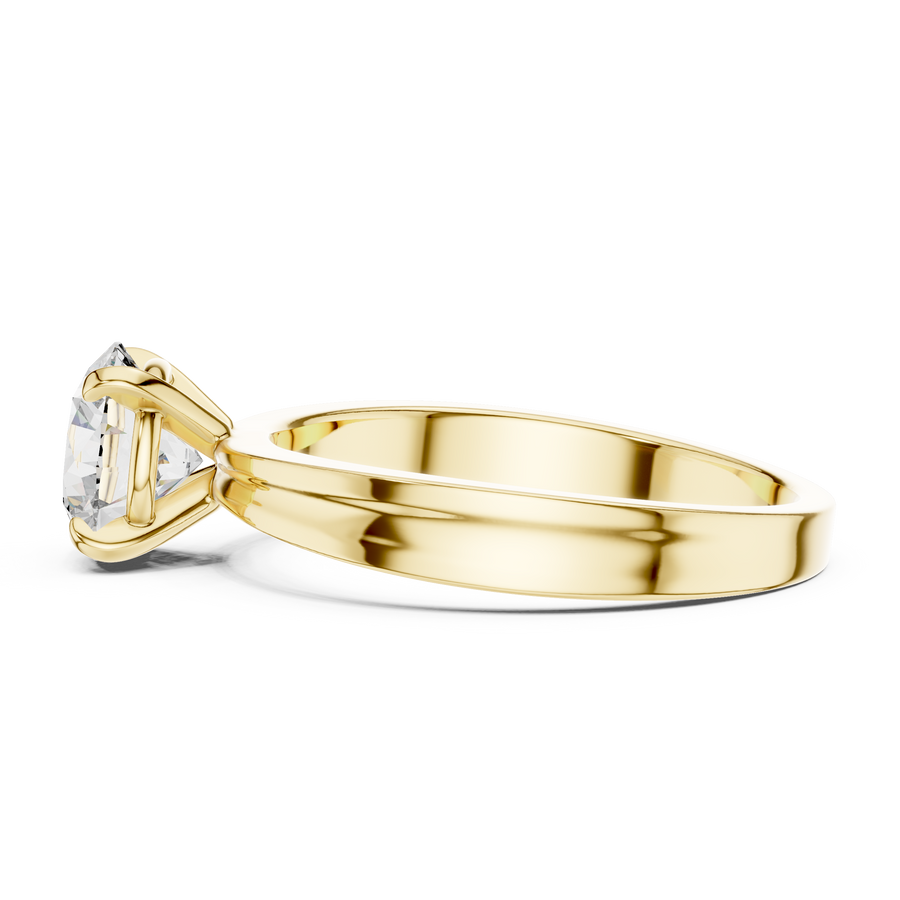 Elara 6.5 mm Diamond Solitaire Ring
