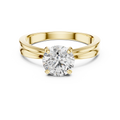 Elara 6.5 mm Diamond Solitaire Ring