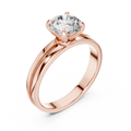 Seraphine 6.5 mm Diamond Solitaire Ring