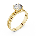 Seraphine 6.5 mm Diamond Solitaire Ring
