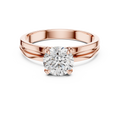 Seraphine 6.5 mm Diamond Solitaire Ring