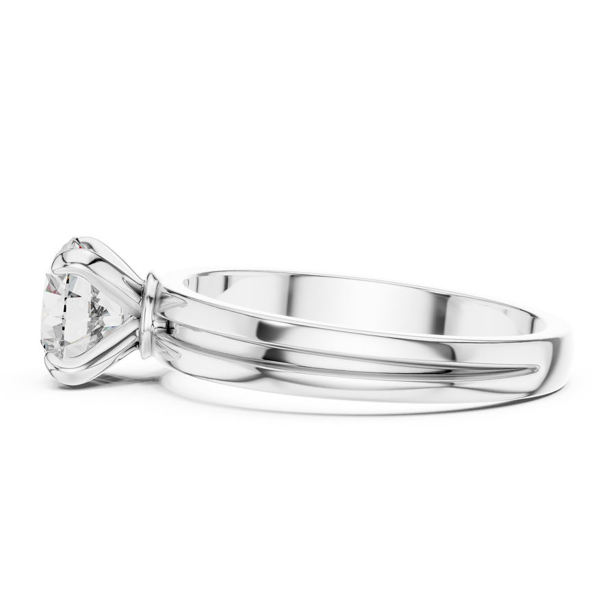 Seraphine 6.5 mm Diamond Solitaire Ring