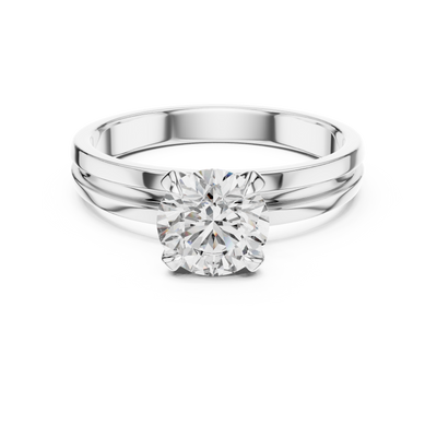 Seraphine 6.5 mm Diamond Solitaire Ring
