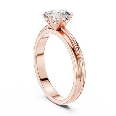 Aurelia 6.5 mm Diamond Ring