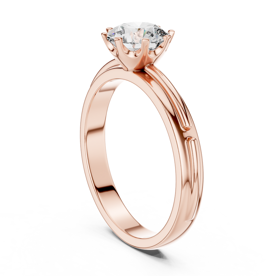 Aurelia 6.5 mm Diamond Ring