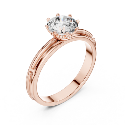 Aurelia 6.5 mm Diamond Ring