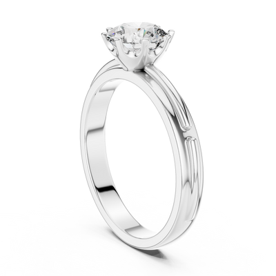 Aurelia 6.5 mm Diamond Ring