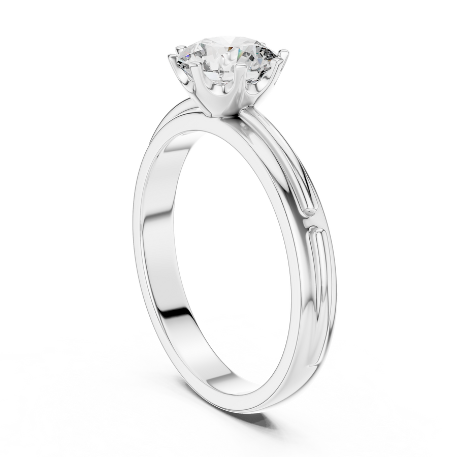 Aurelia 6.5 mm Diamond Ring