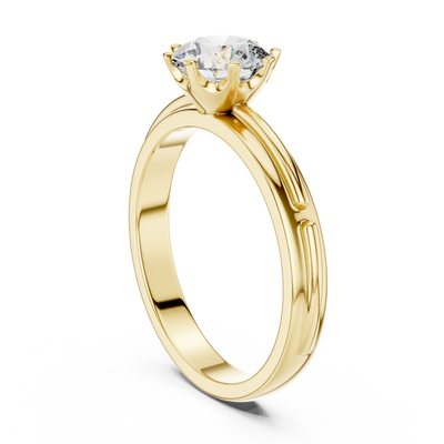 Aurelia 6.5 mm Diamond Ring
