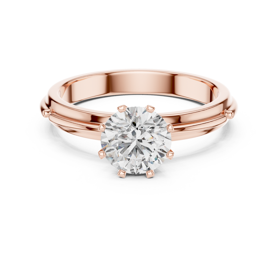 Aurelia 6.5 mm Diamond Ring
