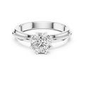 Aurelia 6.5 mm Diamond Ring