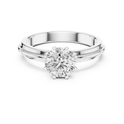 Aurelia 6.5 mm Diamond Ring