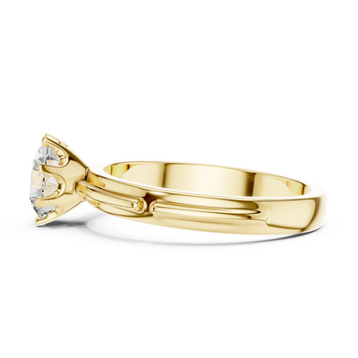 Aurelia 6.5 mm Diamond Ring
