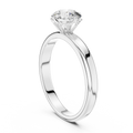 Celeste 6.5 mm Diamond Solitaire Ring