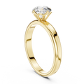 Celeste 6.5 mm Diamond Solitaire Ring
