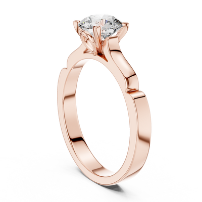Isadora 6.5 mm Diamond Ring