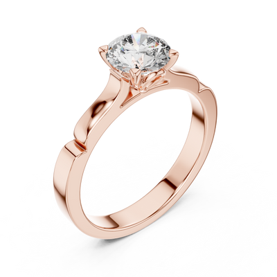 Isadora 6.5 mm Diamond Ring