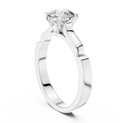 Isadora 6.5 mm Diamond Ring