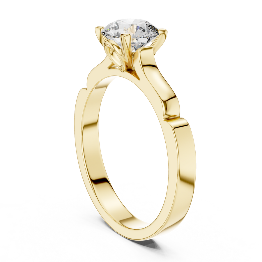 Isadora 6.5 mm Diamond Ring