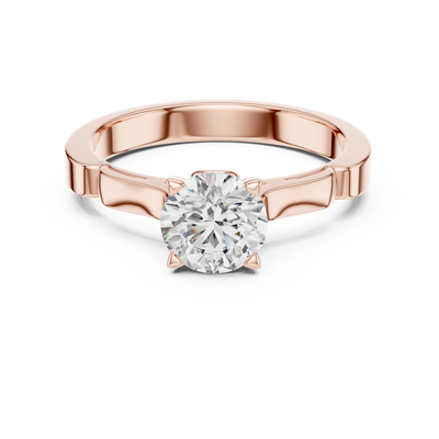 Isadora 6.5 mm Diamond Ring