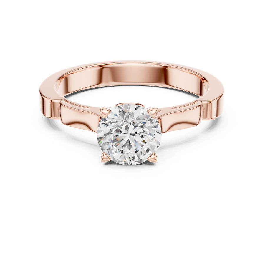 Isadora 6.5 mm Diamond Ring
