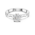 Isadora 6.5 mm Diamond Ring