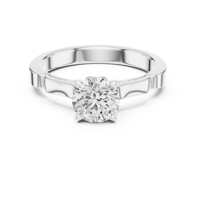 Isadora 6.5 mm Diamond Ring