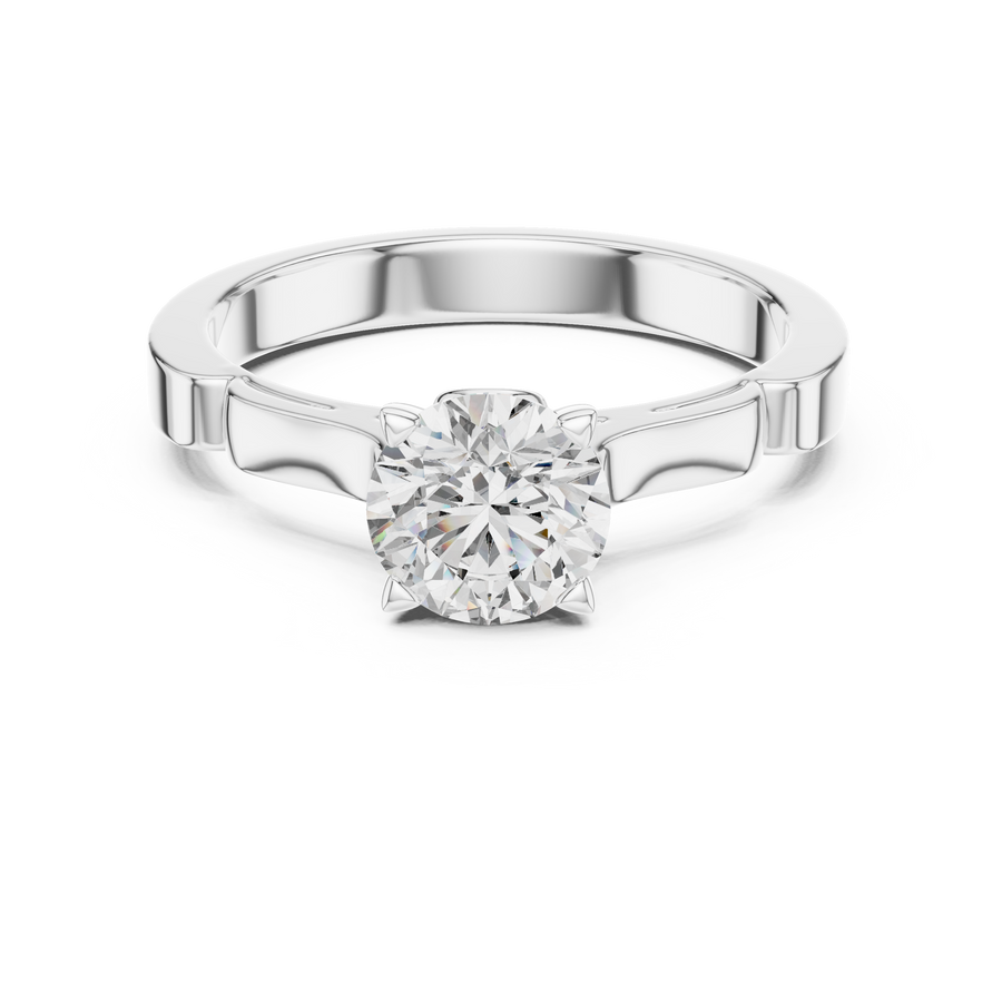 Isadora 6.5 mm Diamond Ring
