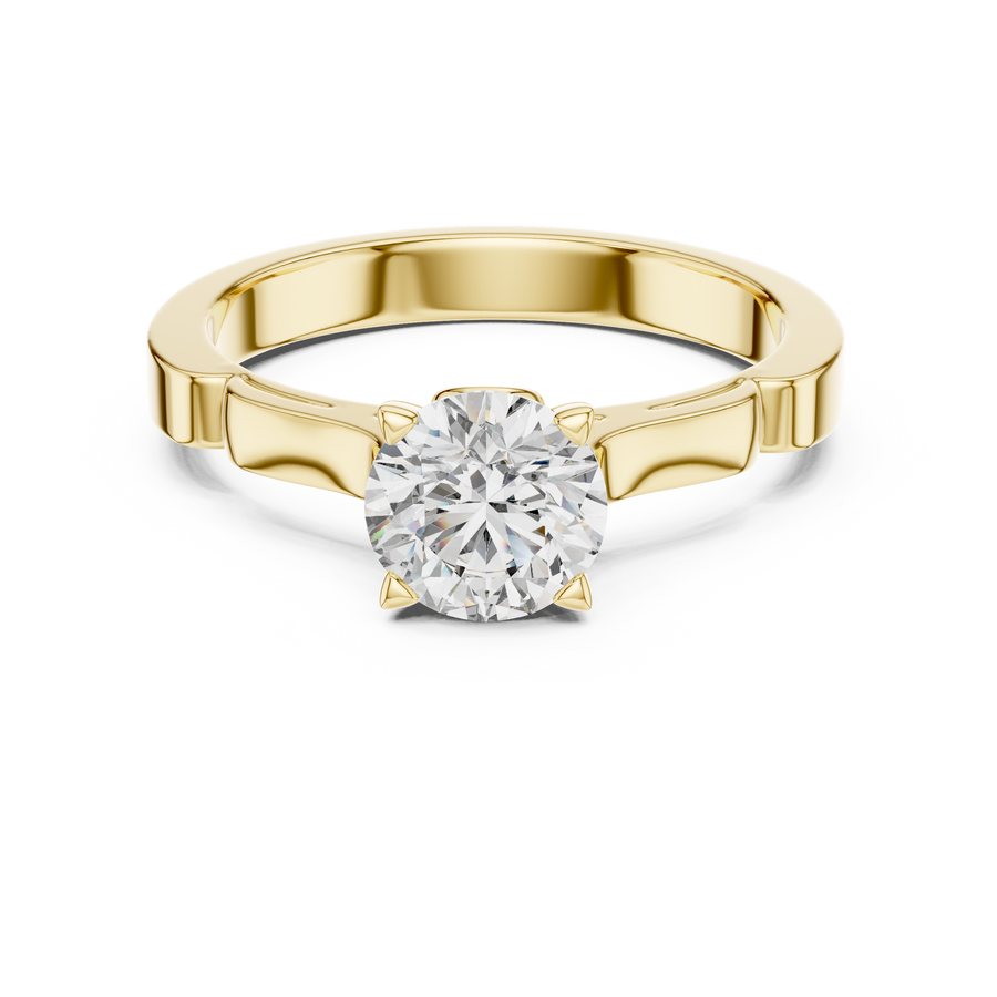 Isadora 6.5 mm Diamond Ring