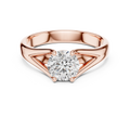 Seraphine 6.5 mm Diamond Ring